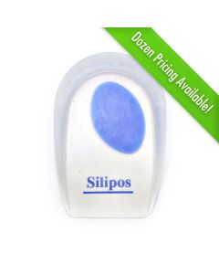 Heel Cups - Gel With Blue Dot - Cup-C